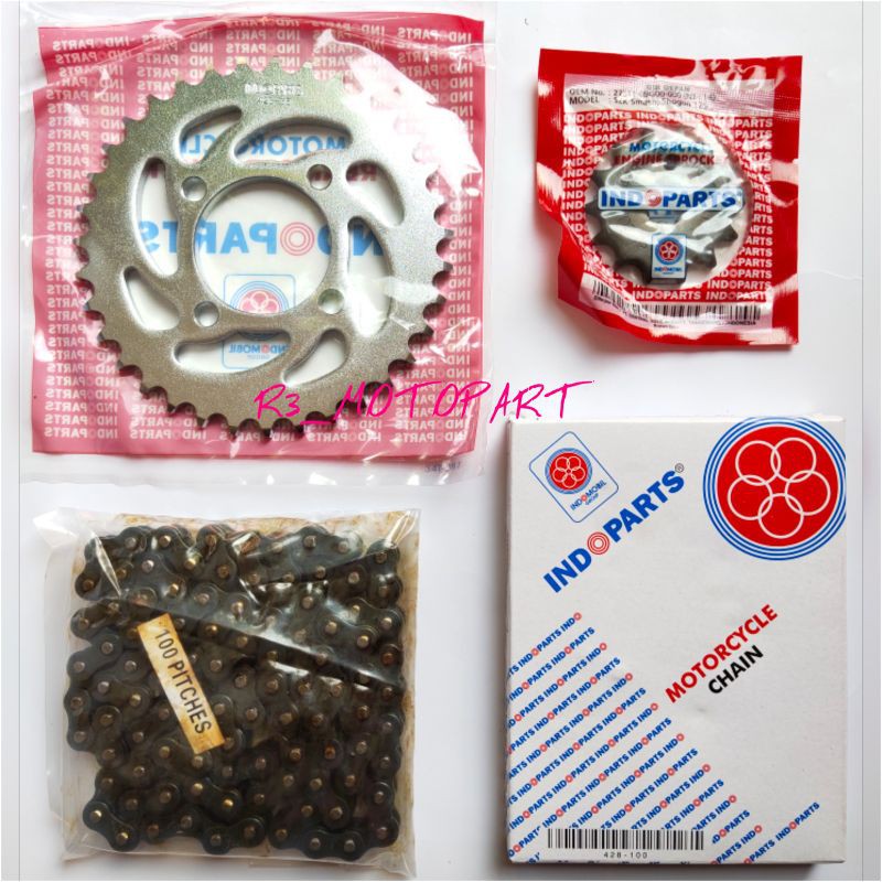 Gir Set/Gear Paket Ori/Original Indopart/Indoparts Shogun 125/Smash/New