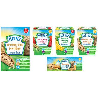 heinz oatmeal cereal
