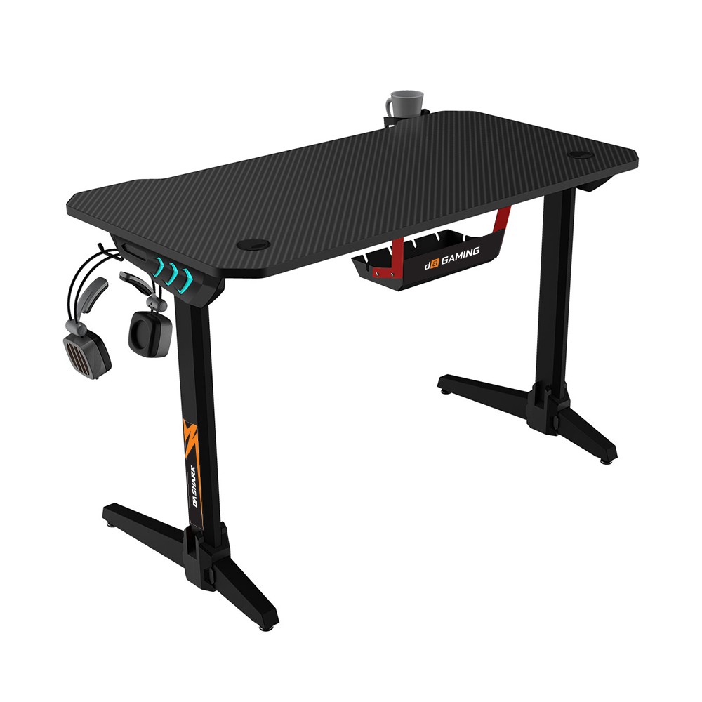 Digital Alliance Gaming Desk SHARK Meja Portable Red