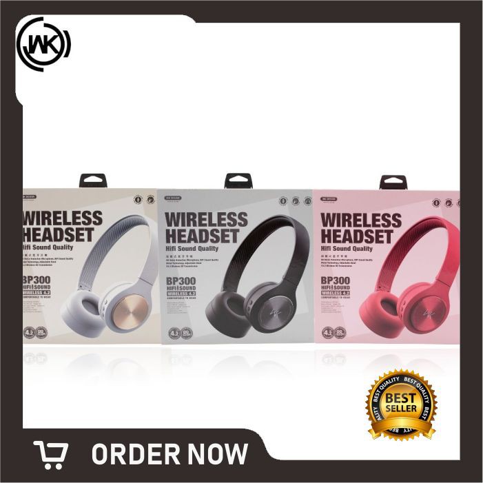 WK Headphone Bluetooth BP300 Series