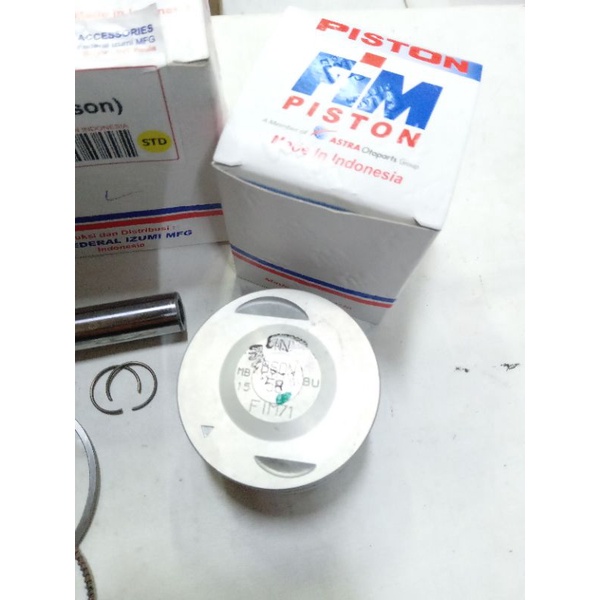 Piston seher kit byson oversize standar original fim