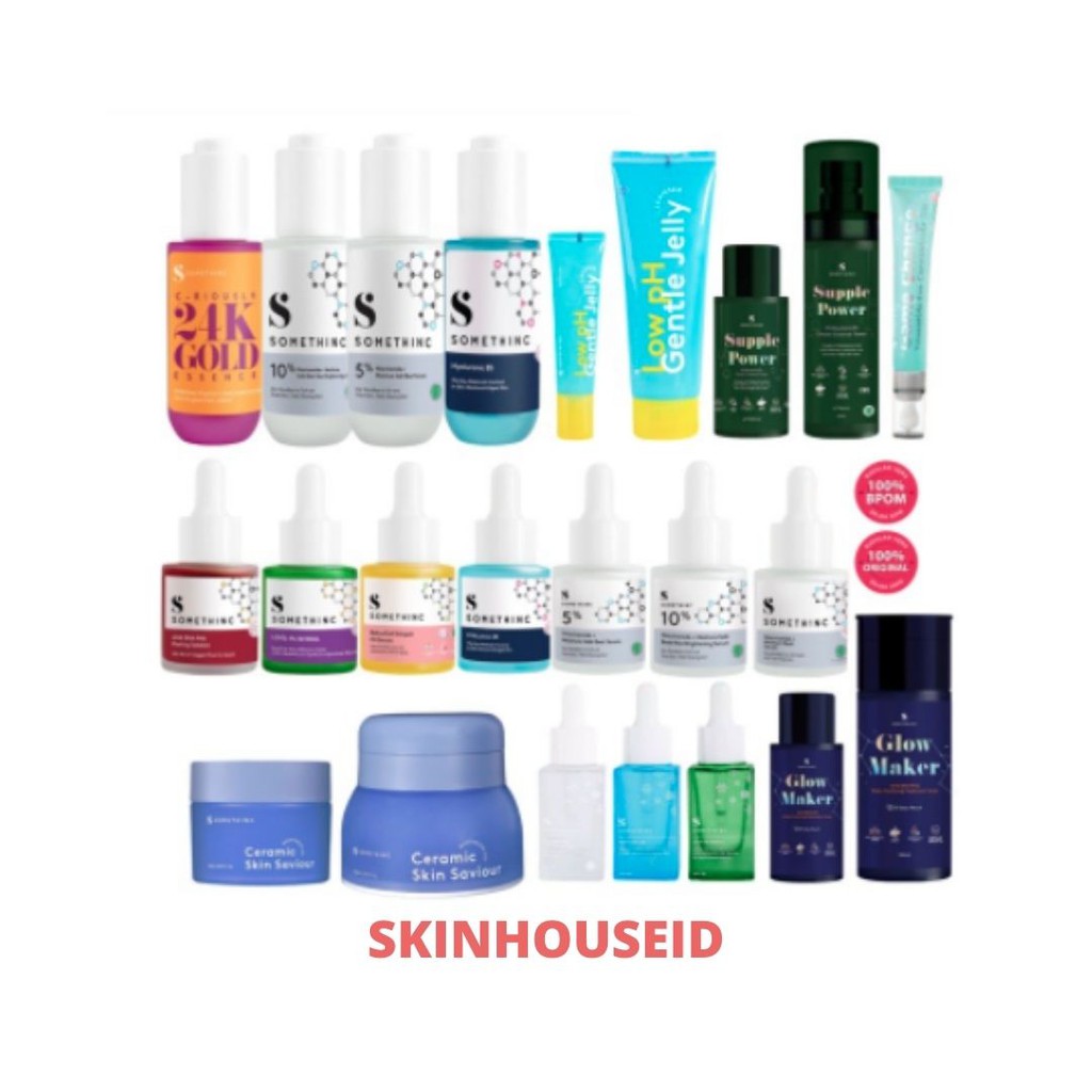 [SKINHOUSEID]  SOMETHINC SERUM NIACINAMIDE 5% | SOMETHINC SERUM BAKUCHIOL BPOM