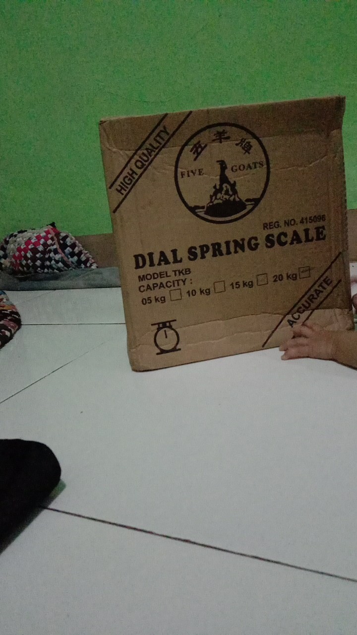 Timbangan Jarum Buah Five Goats Asli