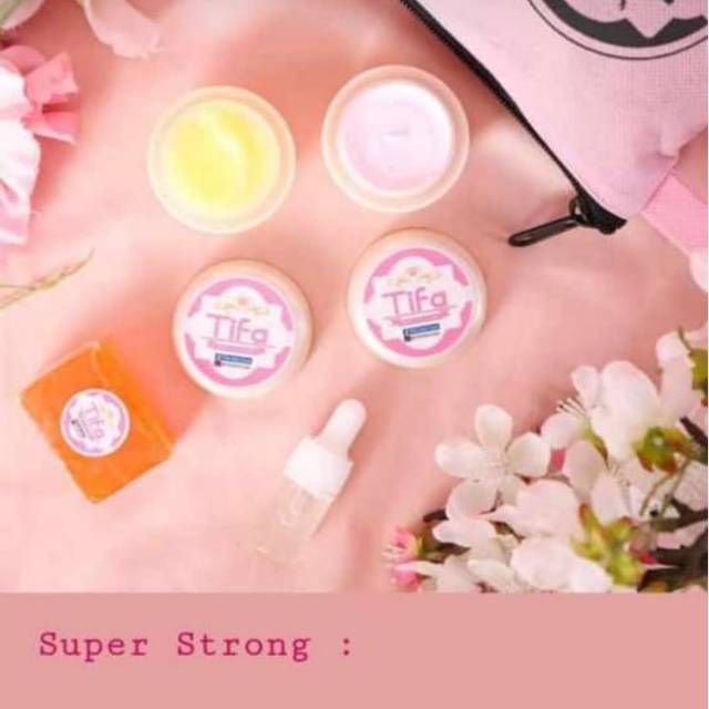 TIFA SKIN CARE PAKET SUPER WHITENING STRONG