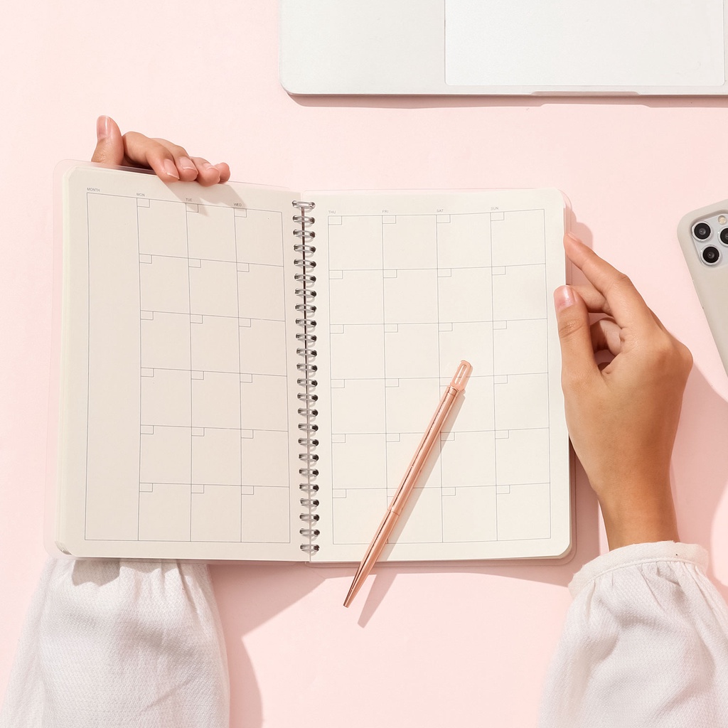 

Bukuqu Notebook Spiral A5 - SM101 Monthly Planner