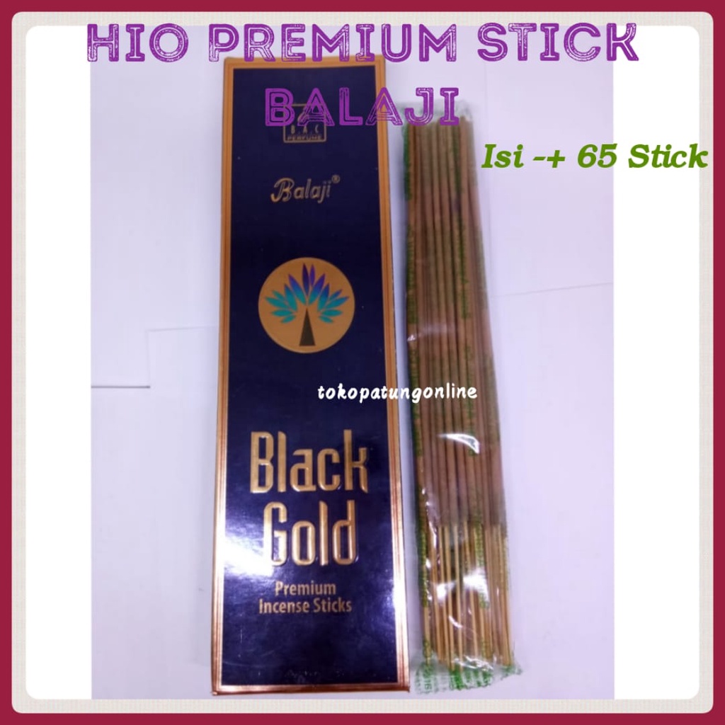 Hio Dupa Wangi Balaji Black Gold India