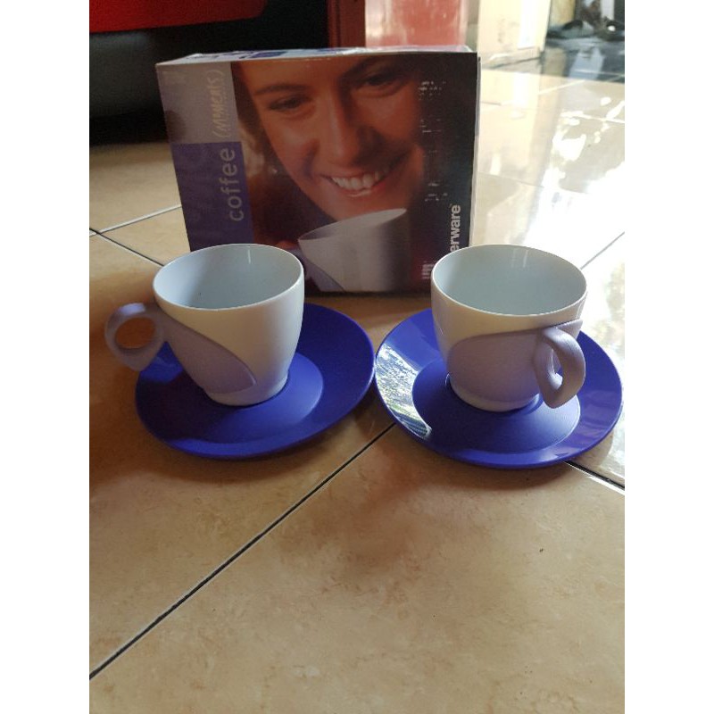 Cangkir set melamine tupperware