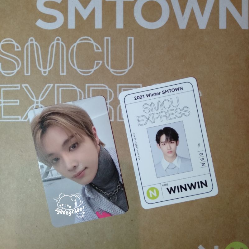 PHOTOCARD SUNGCHAN PASSCARD WINWIN SMCU DAYTIME