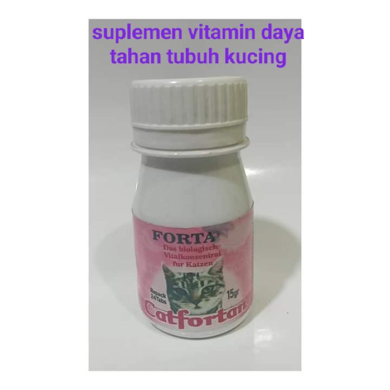 Suplemen/ Vitamin Untuk Daya Tahan Tubuh Kucing PORTAN