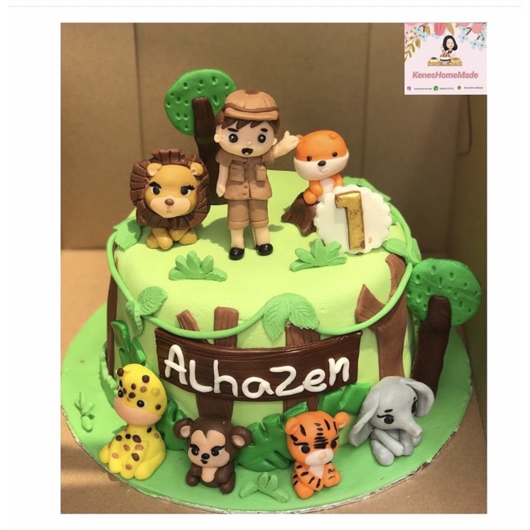 

Kue Ulang Tahun Animal / Cake Ultah Animal