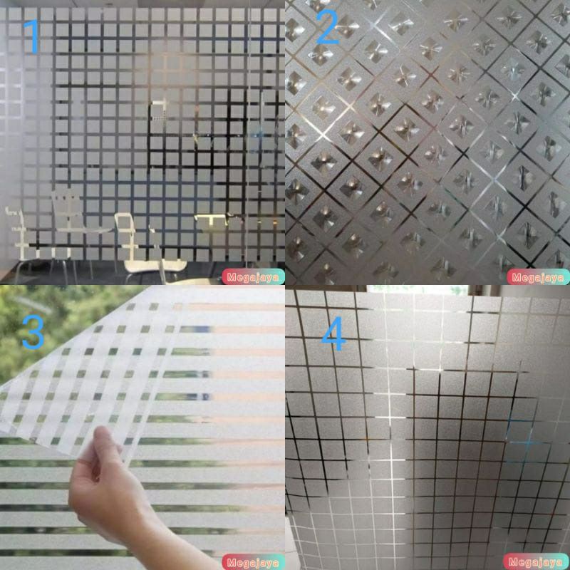 sticker kaca film jendela rumah motif minimalis stiker kaca motif bagus untuk variasi kaca kaca film