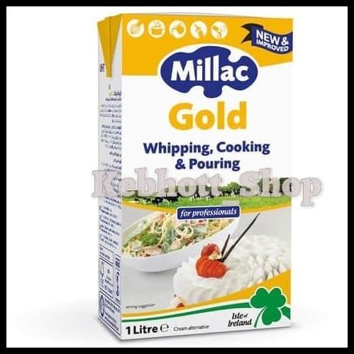 

Millac Gold Whipping , Cooking & Pouring Cream 1Lt | Wipping Krim