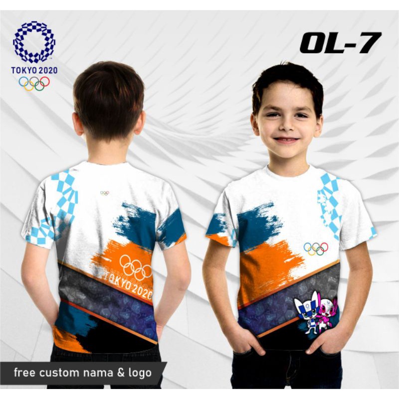 baju olimpiade 2020 Tokyo kaos jersey olimpiade 2020 Tokyo anak