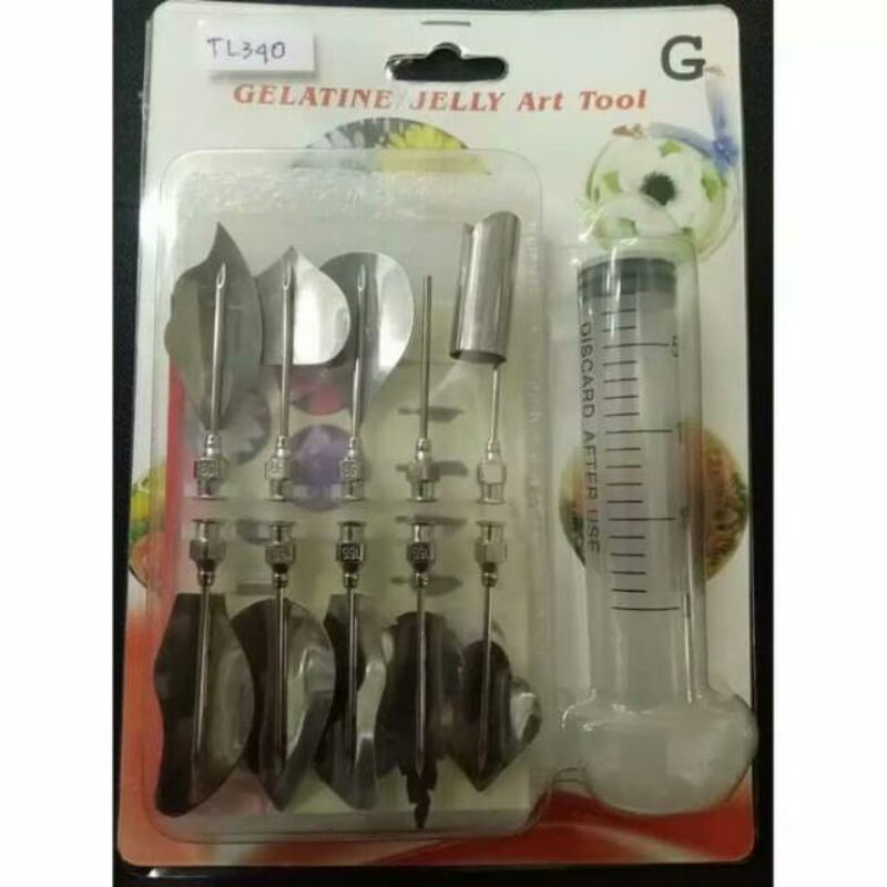 Gelatine jelly art tool G puding art decor 3D import puding hias