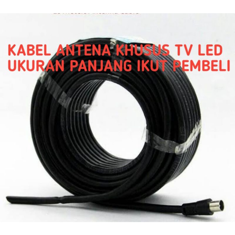 KABEL ANTENA TV KHUSUS LED KUALITAS TERBAIK RG-6U 75 ohm