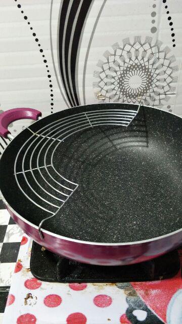 Tatakan Saringan Minyak 30 Cm - Peniris Minyak Wajan