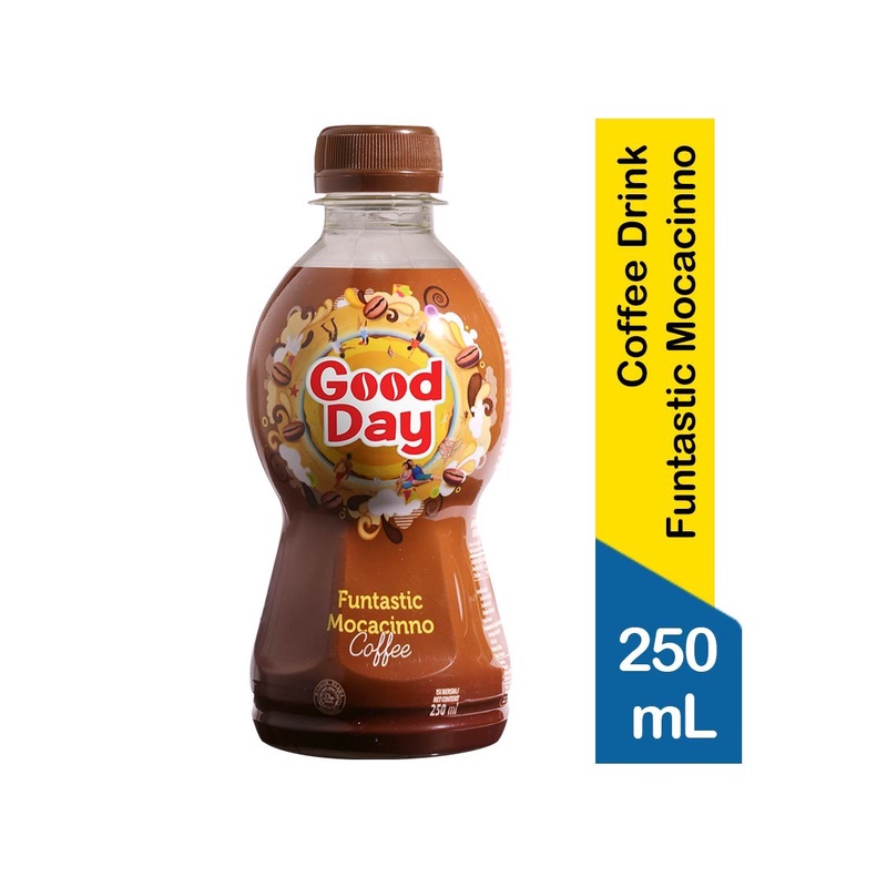 

Good Day Mocacino Coffee Botol 250ml 1 karton 24pcs