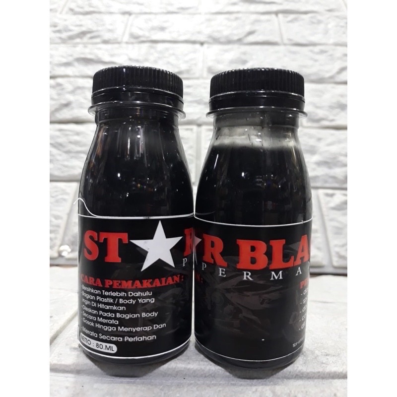 @STAR BLACK)penghitam body kasar(permanen)