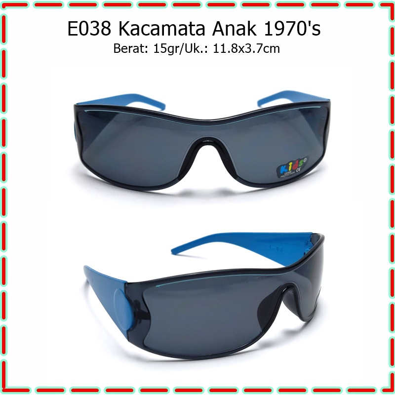 E-038 Kacamata Fashion Anak 1970's