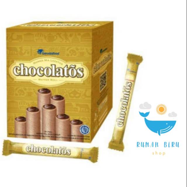 

Chocolatos Wafer Roll Choco Classic Box (24 pcs)