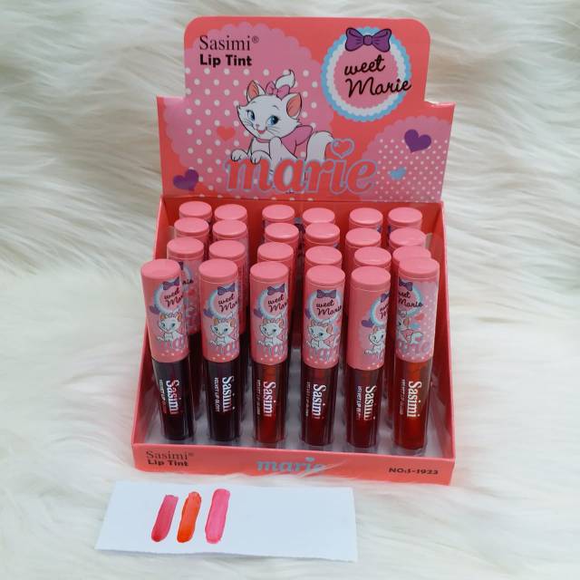 LIP TINT 24.PCS / LIP TINT SASIMI MEET MARIE