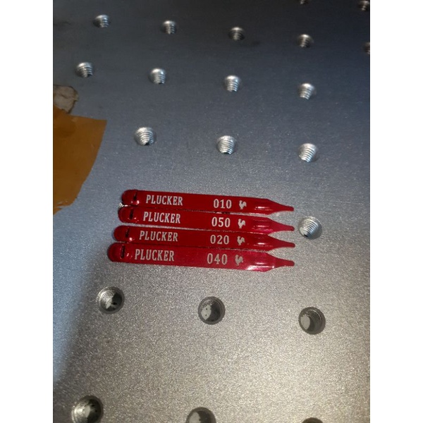 wing band warna merah harga per 10 biji bahan anti karat bisa pesen nama dan nomor