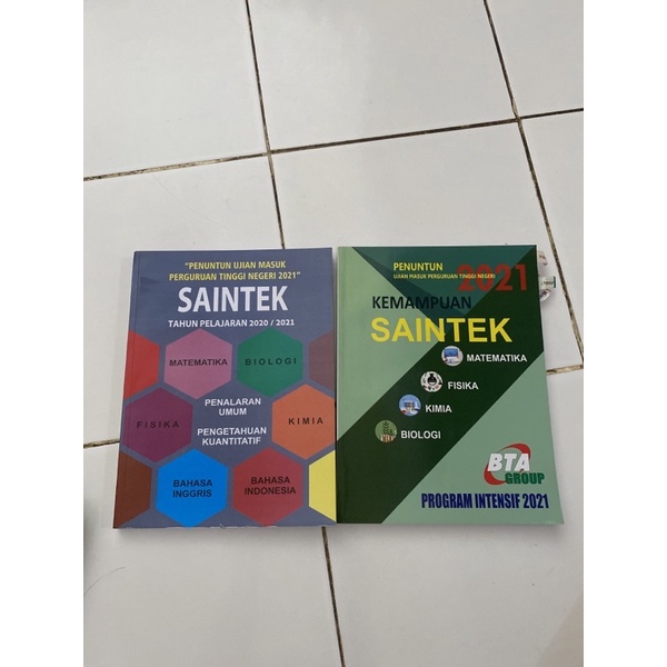 BUKU BIMBEL BTA 8 UTBK SBMPTN SAINTEK (PRELOVED)