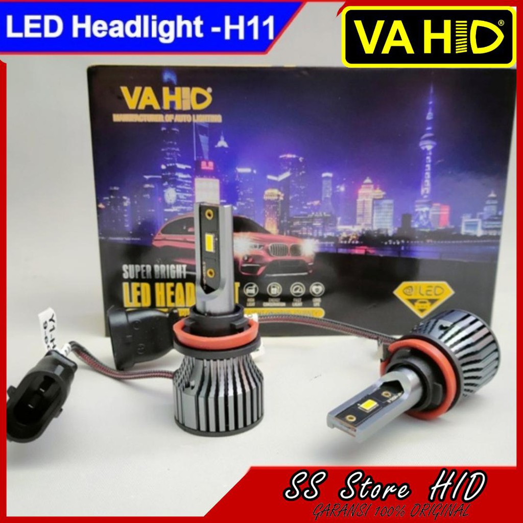 Lampu LED Type H11 Vahid | LED Headlight Super Bright | Y1-H11