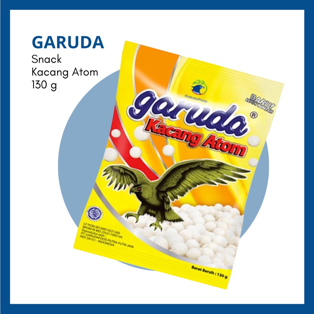 

KACANG ATOM GARUDA SNACK 130GR