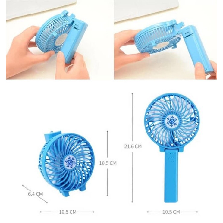 Kipas Angin Portable Lipat - Kipas Genggam - Kipas lipat mini hand fan