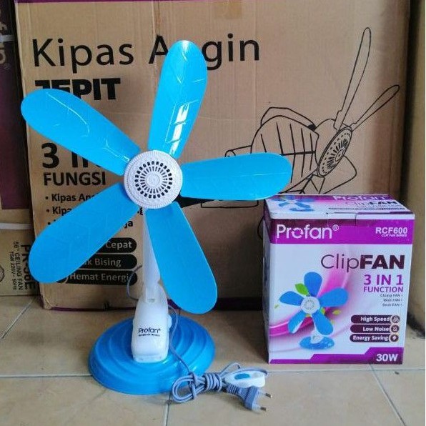 PROFAN KIPAS JEPIT/MINI CLIP FAN 30 WATT