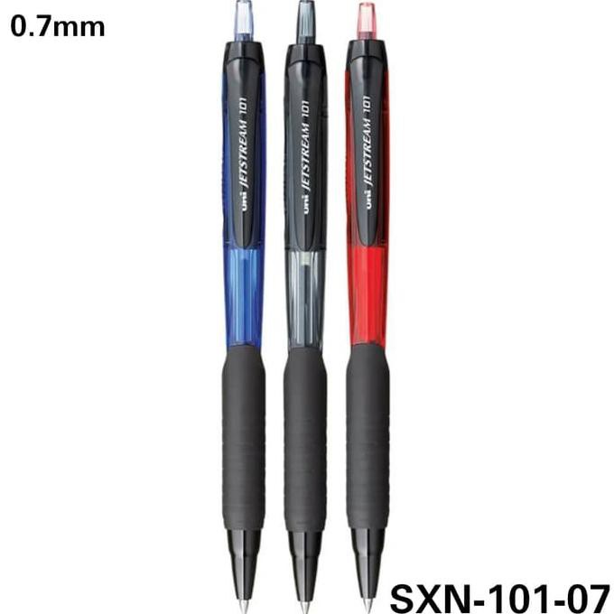 

Pulpen Ngebut!! Uni Jetstream SXN-101-07 (0,7mm) Bisa direfill - Hitam