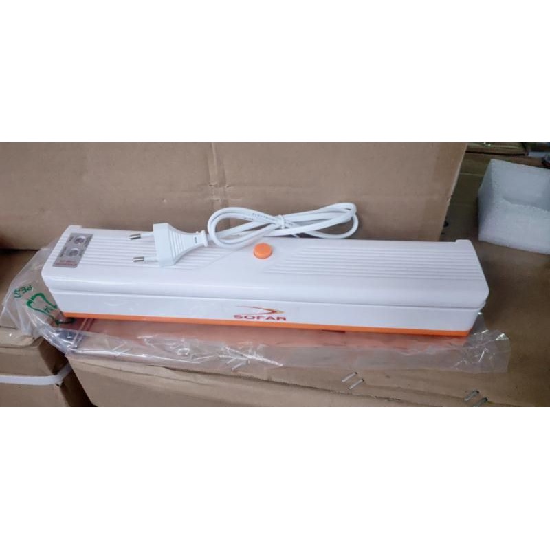 Vacuum Sealer Elektrik / Mesin Vakum Makanan 220V 100 Watt