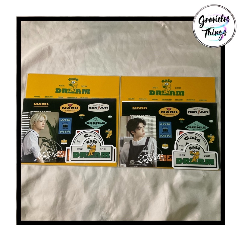 LUGGAGE STICKER CAFE 7 DREAM JAEMIN JENO 7DREAM