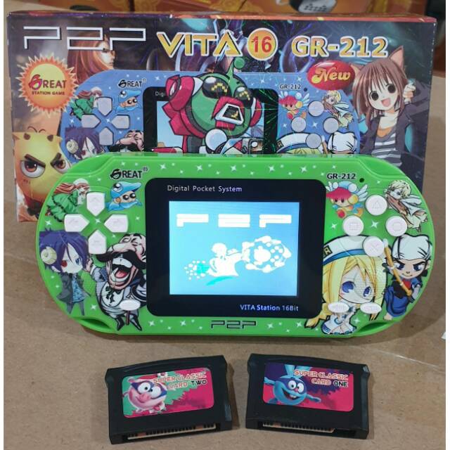 GAME PORTABLE 16 BIT P2P/PSP/PVP