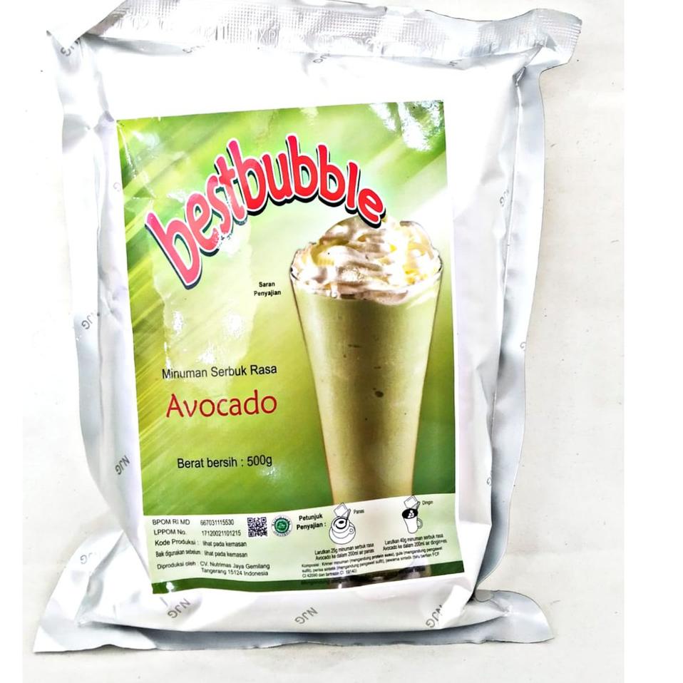 

[KODE PRODUK N9ZZS8179] Serbuk Minuman Best Bubble Kemasan 500gr
