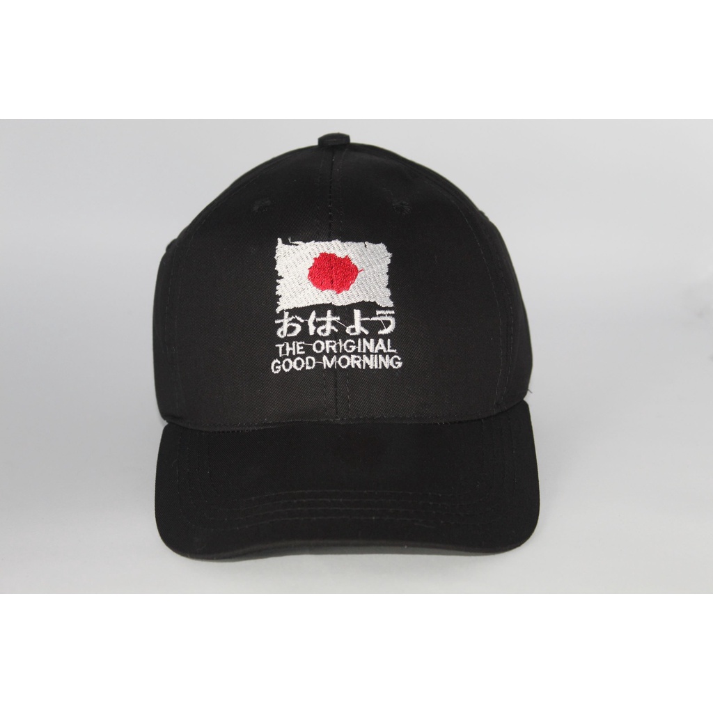 Termurah Topi baseball original/Topi jepang/TOPI The Original Good Morning/Topi UNISEX