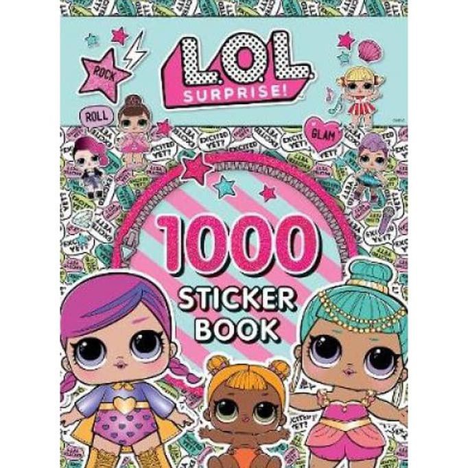 

BARANG BARU L.O.L Surprise! 1000 Sticker Book