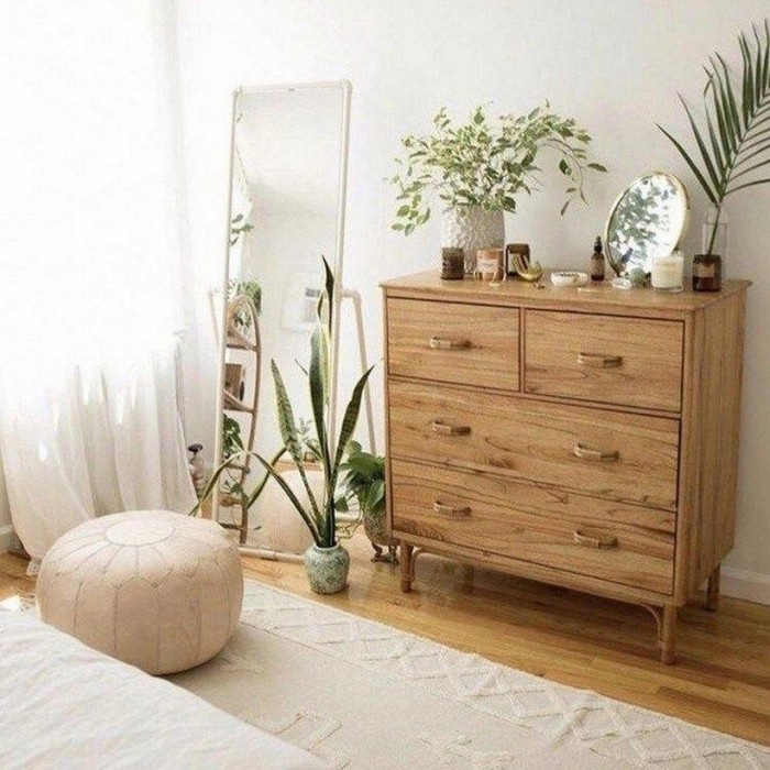 lemari laci kayu jati asli