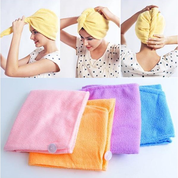 Hair Wrap Magic Towel - Handuk Rambut