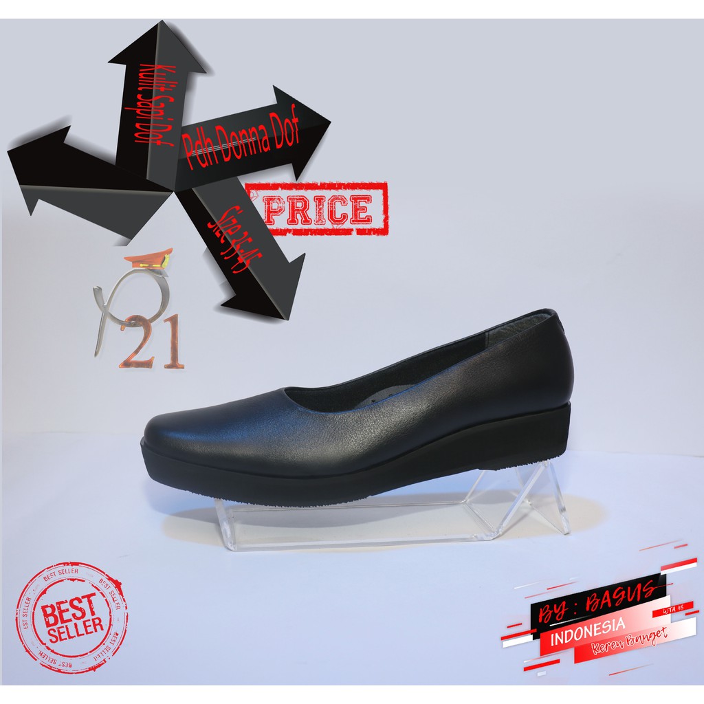 P21 - PDH DONNA DOF 3 CM - SEPATU WANITA