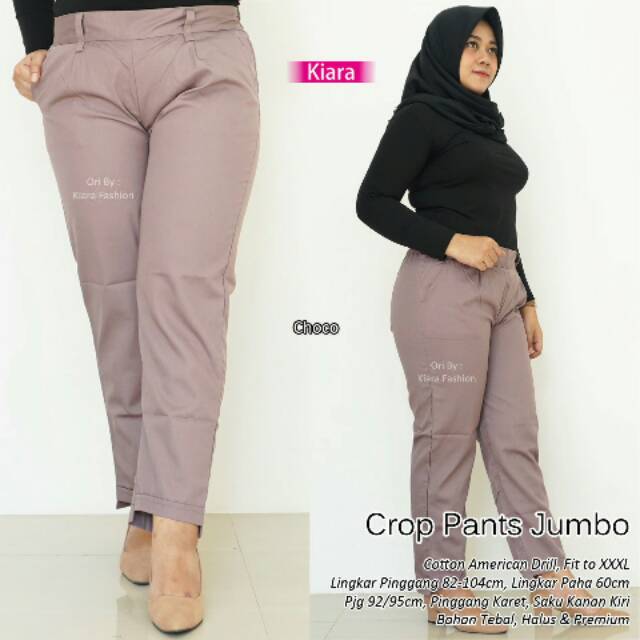 Crop Pants Jumbo fit to Xxxl