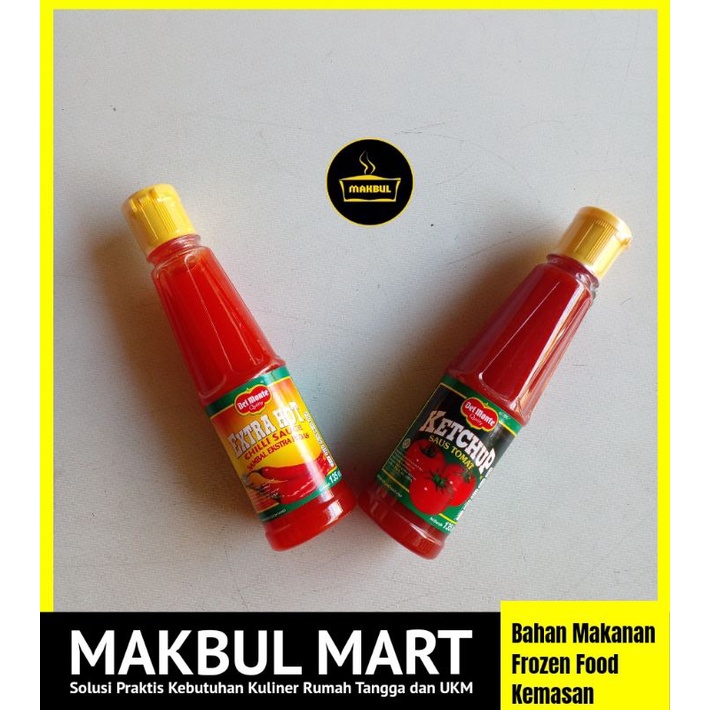 DELMONTE / Del Monte Saus Sambal, Tomat 135ml