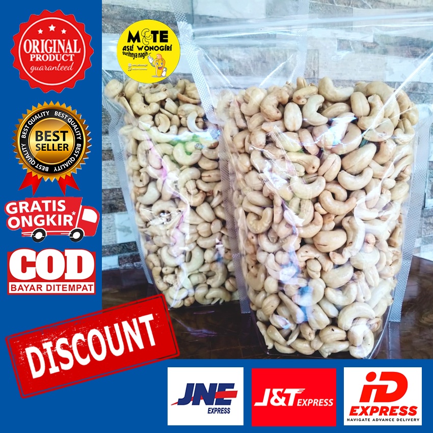 

Kacang Mete Mede Mateng Original Asli Wonogiri Utuh 250 gram Kualitas Premium