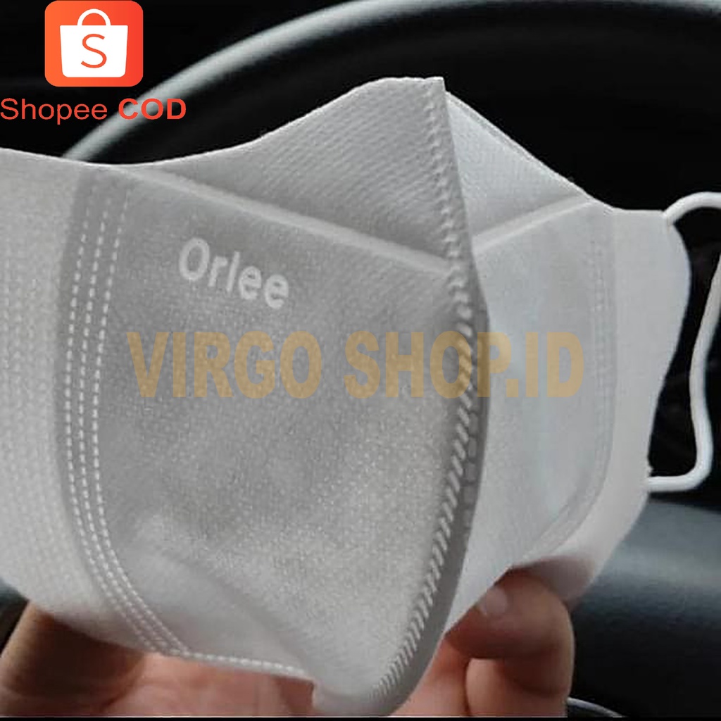 Masker Duckbill 3D Orlee 3Ply Earloop Face Mask Disposable Satuan - 1 Pcs / Masker / Masker Duckbill / Masker Duckbill Orlee / Masker Orlee / Orlee Duckbill / Maskee Duckbill