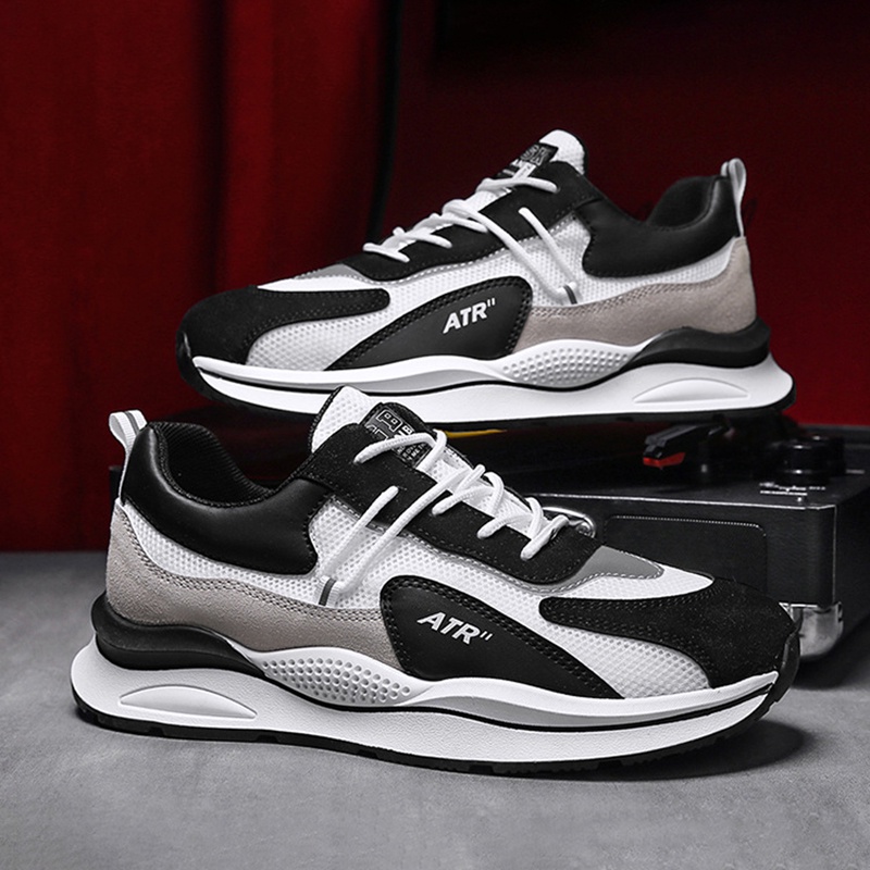 Mainland Sepatu Sneakers Pria Import Kasual Sepatu Fashion Keren KSR704