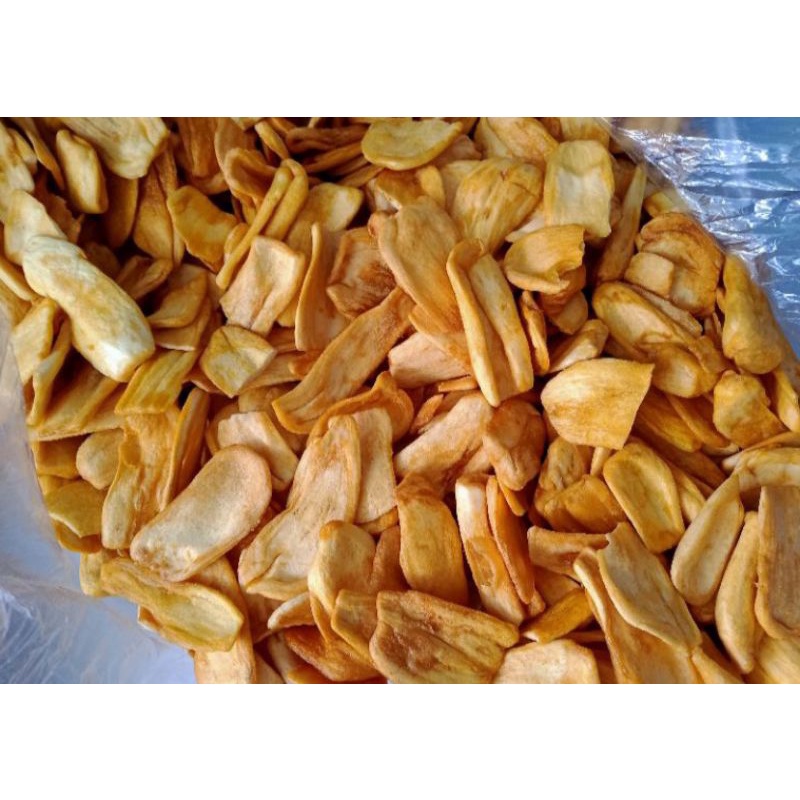 500gr KERIPIK NANGKA OVEN MANIS LEGIT