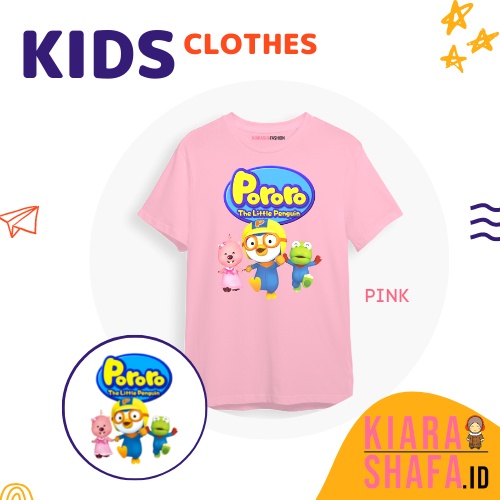 Kiarashafa - Baju Anak / Kaos Anak Pororo