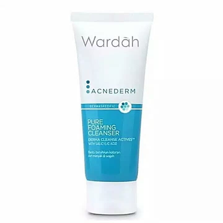 HARGA PROMO!!! Wardah Acnederm Pure Foaming Cleanser 60 ml