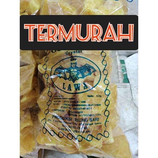 

GULA BATU KUNING KHAS CIREBON 1Kg TERMURAH